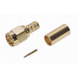 Mạ Vàng <span class=keywords><strong>RF</strong></span> <span class=keywords><strong>SMA</strong></span> RG58 nam cắm Brass uốn ống Pin cho kết nối đồng trục pin thông tin liên lạc kết nối đồng trục - Product Image 4