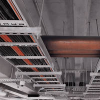 Plateau de câblage perforé galvanisé à chaud pour câblage électrique, fourni directement par l'usine