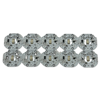 Plaques de circuits imprimés LED à 16 couleurs changeantes, personnalisables en Chine, de bonne qualité, rechargeables, en plastique, avec vis, pour ampoules et PCBA de charge.