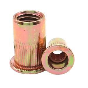 Écrous à rivets M3-M12 zingués anti-desserrage pour fixations de tôles automobiles et machines, intensité 4.8 (grades A, B, C) - Product Image 4