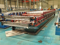 Machine de formage à rouleaux pour panneaux de toiture à double couche, formage à rouleaux, machine de formage à rouleaux pour tôles d'acier galvanisées