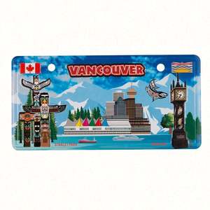 Placa de Matrícula de Metal Personalizada Barata, Placa de Matrícula de Coche con Número en Relieve - Product Image 6