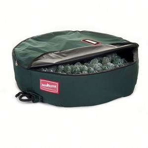 Sac de rangement pour arbre de Noël en toile Oxford de 8 pieds, grand, avec double fermeture éclair, poignées robustes - Product Image 2