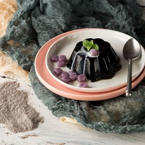 SIGNWIN 1kg Pack OEM ODM poudre de gelée d'herbe instantanée pour thé au lait à bulles et thé Boba emballé dans un sac - Product Image 4