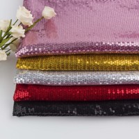Haute Qualité Mode Sublimation Broderie Plat Chevauchement Partout Rouge Rayures Sequin Tissu Pour Robes De Mariée