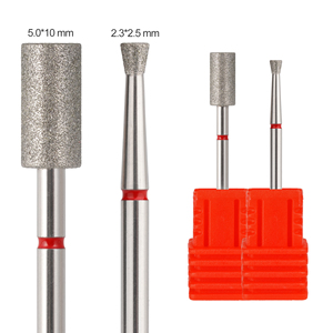 Chất Lượng Cao Kim Cương Nail Khoan Bits 2.35 Mm Lớp Biểu Bì Làm Sạch Quay Làm Móng Tay Nga <span class=keywords><strong>Bit</strong></span> Khoan Máy Nail Công Cụ - Product Image 2