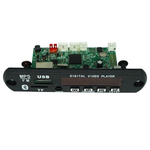 עם גדול מרחוק צבעוני מסך דיגיטלי וידאו נגן <span class=keywords><strong>MP4</strong></span> נגן ערכת <span class=keywords><strong>MP5</strong></span> נגן מודול עבור סיטונאי - Product Image 2