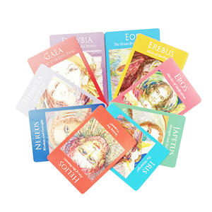 Cartas de <span class=keywords><strong>Tarot</strong></span> Portátiles Ecológicas Impresas Personalizadas con Impresión de Logotipo en Papel para la Venta - Product Image 4