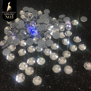 Cristales de <span class=keywords><strong>Cristal</strong></span> Transparentes con Reverso Plano 4A 10SS, Adornos de <span class=keywords><strong>Cristal</strong></span> para Manualidades, Cristales Termoadhesivos al por Mayor - Product Image 2