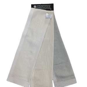 Tissu <span class=keywords><strong>Voile</strong></span> Transparent en Polyester à Rayures Élégantes Effet Crêpe Scintillant pour Rideaux de Salon – Vente en Gros - Product Image 5