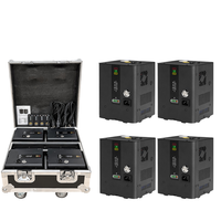 Mini Lámpara de Chispa Fría Recargable de 350W con Control Remoto, Equipo Electrónico para DJ, Luces DMX512, Efecto de Luz Blanca Cálida para Discoteca y Escenario