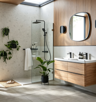 Nouveau panneau mural SPC aspect marbre 2026, cœur rigide, étanche, facile à nettoyer, pour décoration intérieure de salle de bain de luxe