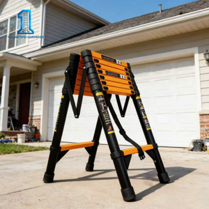 <span class=keywords><strong>Escalera</strong></span> <span class=keywords><strong>de</strong></span> Acero al Carbono Industrial <span class=keywords><strong>de</strong></span> 3.1m+3.1m <span class=keywords><strong>para</strong></span> Uso Doméstico - Product Image 6