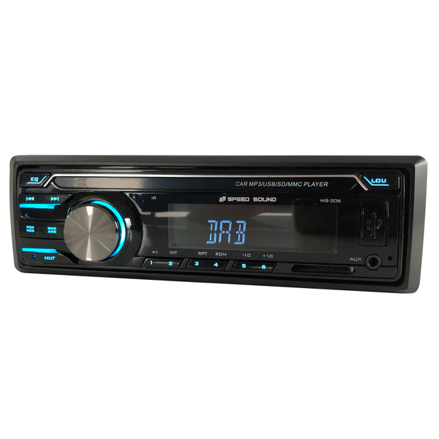 Factory Wholesale New Arrival 1 Din Fixed Panel Autoestereo BT Car Mp3 Player