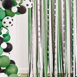 Ballons de décoration pour fête de football, queues de ballons, décoration de fond, ballons en crêpe, ballons de football - Product Image 4