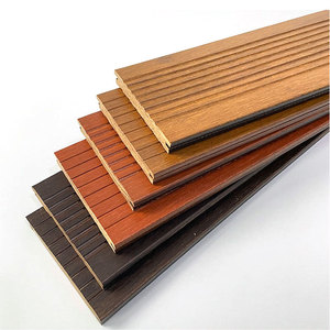 Pavimento in bambù moderno per esterni, spazzolato, antiscivolo, in bambù intrecciato carbonizzato, a spina di pesce, composito, per decking da giardino - Product Image 3