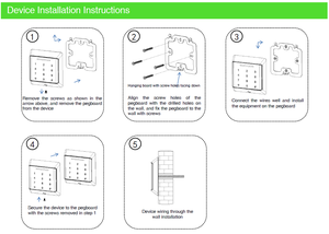 Tần Số Kép 125Khz + 13.56MHz cửa truy cập đọc hỗ trợ ID + IC thẻ với bàn phím cho một cửa duy nhất quản lý kiểm soát truy cập - Product Image 5