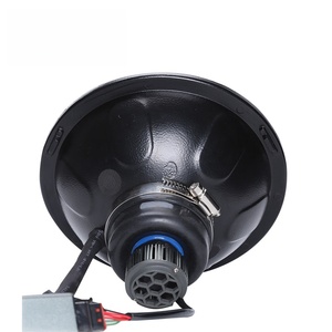 Faro Delantero para Motocicleta de Alta Calidad, 7 Pulgadas, 75W, HID Bi-xenón, Proyector, 12V, Redondo, con Halo y Ojos de Demonio, 8000 Lúmenes, 6500K - Product Image 6