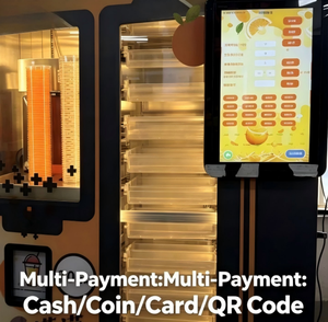 Nayax PAX <strong>Card</strong> Reader Supported Fresh Orange Juicer Machine Contactless Payment Vending Solution for Global Fleet Operators - Product Image 3