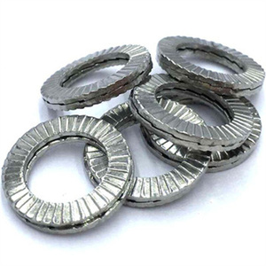 Rango de tamaño 3mm 130mm Arandela autoblocante de doble pliegue de acero inoxidable DIN25201 Arandela - Product Image 6