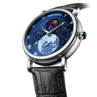 Kimsoun K-2024A 3atm Imperméable À L'eau Lumineux D'affaires Montres Hommes Montre-Bracelet Accessoires