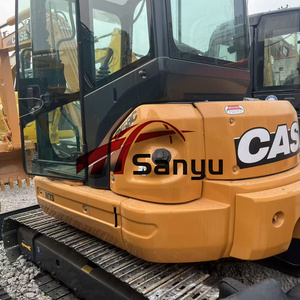 Excavatrice CASE CX58C d'occasion (90% neuve) d'origine américaine, <span class=keywords><strong>5</strong></span> tonnes, faible consommation de carburant, <span class=keywords><strong>prix</strong></span> bas, pour travaux de génie civil et construction routière - Product Image 3