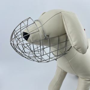 SinSky vente en gros meilleur prix nouveau style fer chien museau <span class=keywords><strong>Cage</strong></span> Durable fer chien muselières - Product Image 3
