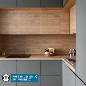 George nhóm tùy chỉnh OEM nhà máy trực tiếp kho kho phẳng gói RTA Tủ sẵn sàng để lắp ráp tủ cho nhà bếp - Product Image 2