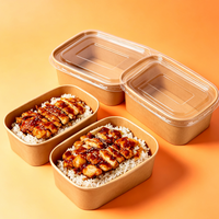 Conteneur à emporter durable et compostable pour les banquets de mariage et la restauration