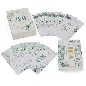 บัตรเล่นเกมแบบเรียบสำหรับผู้ใหญ่พร้อมกล่องเปล่าทำโลโก้ได้ตามต้องการ - Product Image 4