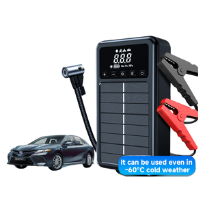 WOSEN Solar Energy 12V Jump Starter with 150psi Wireless Air <b>Pump</b> LED Light Power Bank Car <b>Battery</b> Boost Tire Inflator - Product Image 1