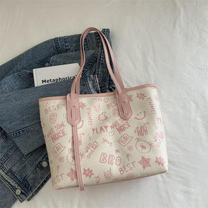Ladies' <b>handbag</b> with fashionable printed design, women's shoulder bag, tote bag - Product Image 3