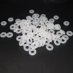 Silicone O-Rings Width VMQ Seal Gasket for Compressor Valves Pipe Repair White