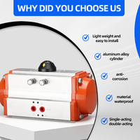 Actuador Neumático de Válvula de Mariposa DQ con Personalización OEM en la Serie de Actuadores Neumáticos de Acción Simple y Doble