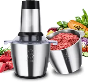 Portable Food Fruit Mixer Industrial Electric Kitchen Meat Grinders Slicers Machine Commercial