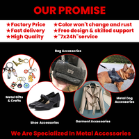 Anneaux en métal sur mesure les plus vendus pour poignées de sac, sangles, boucles de ceinture, accessoires de maroquinerie et fabrication DIY