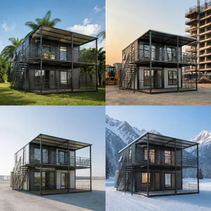 Casa Prefabricada Expandible de 20 pies con Dos Alas y Doble Capa, Villa Modular de Lujo para Jardín, ADU y Apartamento Pequeño - Product Image 6