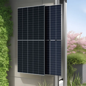 Module solaire monocristallin demi-cellule de type N 565W 22.5% efficacité Installation commerciale sur le toit Meilleurs panneaux solaires - Product Image 6