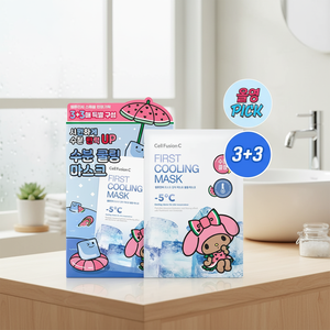 Tanning My Melody Edition Cell Fusion C Post Α First Cooling Mask Sheet 3ea Set (+3ea) High Quality Facial Masks - Product Image 3