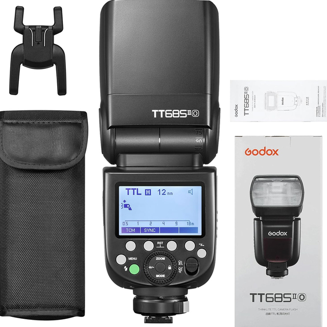 Godox TT685II S Camera Flash Speedlite for Sony DSLR Cameras TTL HSS Zoom Flashgun Wireless Trigger Slave