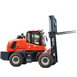 Miễn phí vận chuyển đa năng xuyên quốc gia bùn 3 tấn 3.5 tấn 5 tấn 4x4 tất cả các địa hình gồ ghề DIESEL off road xe nâng hàng - Product Image 4