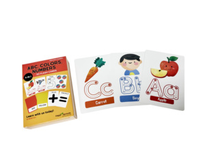 Tarjetas Educativas Personalizadas para <span class=keywords><strong>Niños</strong></span>, Impresión de Diseño Personalizado, Juego de Cartas Personalizado, Tarjetas de Estudio, Cajas de Empaque Personalizadas - Product Image 3