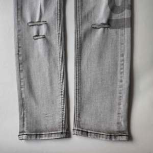 Nuevos Jeans Vintage para Hombre, Pantalones Vaqueros Gris Jaspeado, Jeans Ajustados y Elásticos para Hombre, Jeans de Corte Recto que Adelgazan - Product Image 4