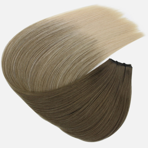 <span class=keywords><strong>Cabello</strong></span> crudo Europeo Doble dibujado Ruso Invisible Mano atada <span class=keywords><strong>Largo</strong></span> Ombre Genius Trama Extensiones de <span class=keywords><strong>cabello</strong></span> <span class=keywords><strong>Cabello</strong></span> humano - Product Image 3