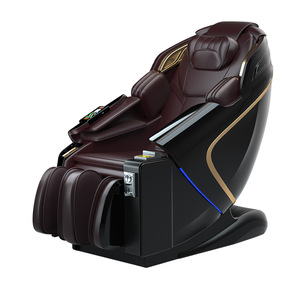 Commercial Massage Chair L50 Black SL Guide Rail 31-60 Airbags Plug-In Dual <b>Track</b> Voice For Business Use - Product Image 5