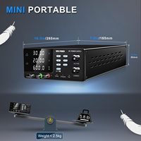 Alimentation de laboratoire régulée CC NICE POWER R-SPS3020C 30V 20A, régulateur de tension réglable, stabilisateur, source de banc, test d'usure