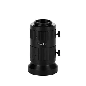 Baixa Distorção 16 25 35 50mm 20MP 1.1 "F2.4-F16 C-montar FA lente da câmera de visão de Máquina