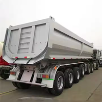 Camion à benne basculante en forme de U, 375 CV, configuration 8X4