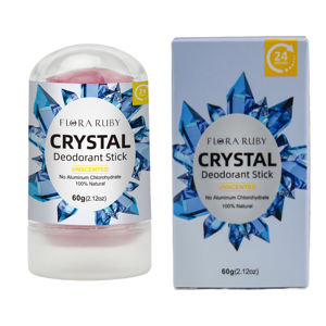 Desodorante en Barra de Cristal Colorido Sin Perfume, Barra de Alumbre No Irritante para Piel Sensible, Etiqueta Personalizada Disponible - Product Image 4