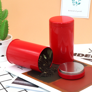 Bán Sỉ Hộp Thiếc Đen Mờ Hình Tròn Kín Khí Thiết Kế In Ấn Hộp Thiếc Cà Phê Tùy Chỉnh Hộp Thiếc Kim Loại Đựng Trà Có Nắp - Product Image 2